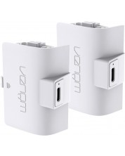 High Capacity Twin Battery Pack Venom - white, 1100 mAh (Xbox Series X|S) -1